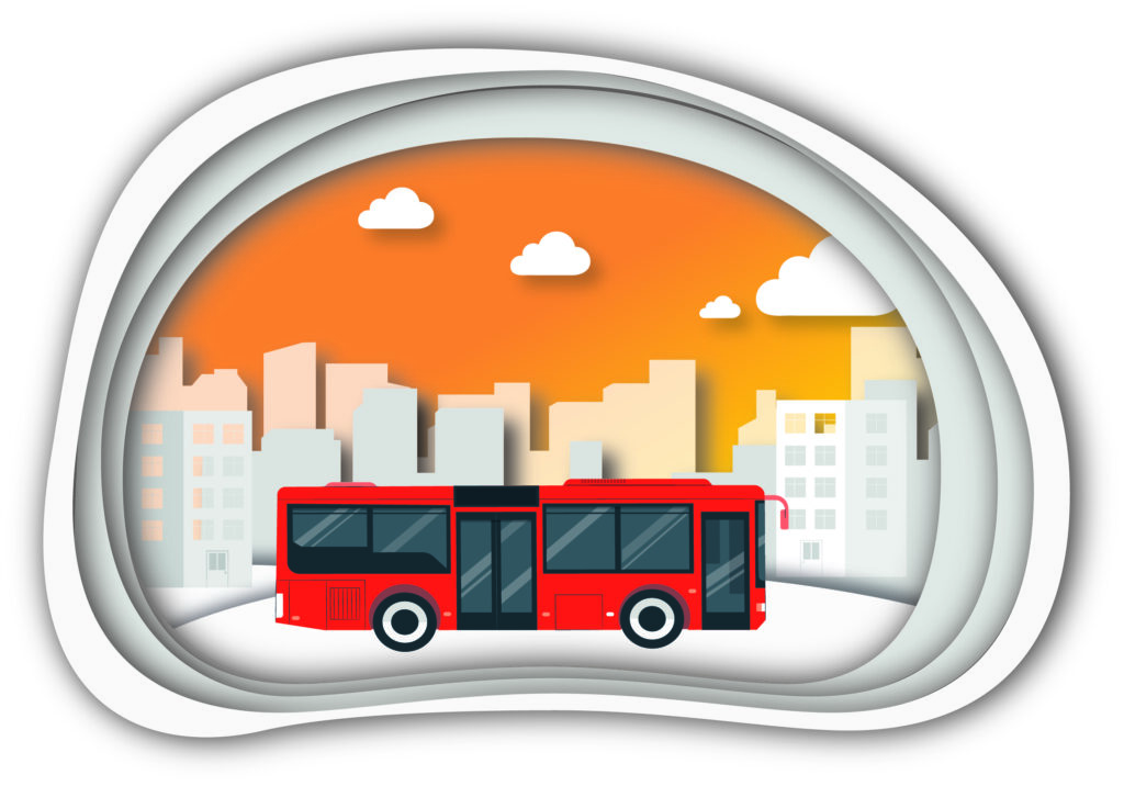 EXTERIOR BUS URBANO PUBLICIDAD A CORUÑA