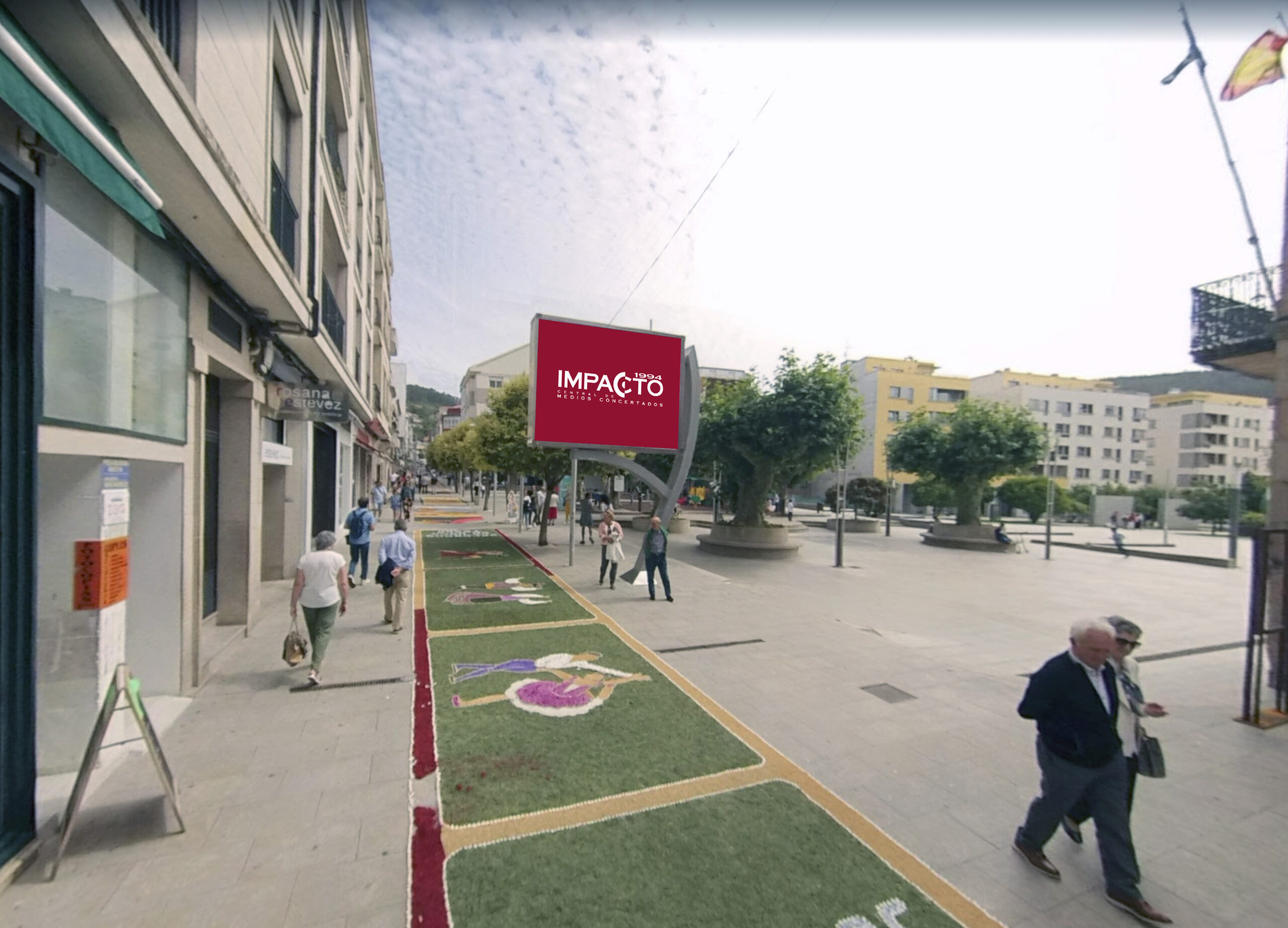 PANTALLA DIGITALES BUEU - PUBLICIDAD PANTALLAS DIGITALES - PUBLICIDAD EXTERIOR IMPACTO CENTRAL DE MEDIOS