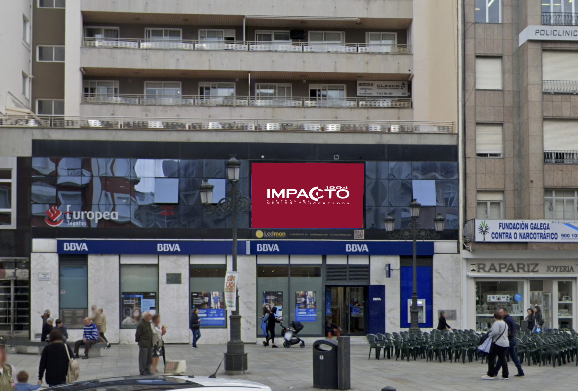 PANTALLAS DIGITALES VILAGARCIA DE AROUSA PUBLICIDAD PANTALLAS DIGITALES - PANTALLA DIGITALES IMPACTO CENTRAL DE MEDIOS